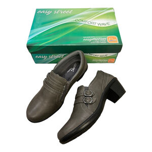 Easy Spirit Gray Stroll Shooties Size 8M